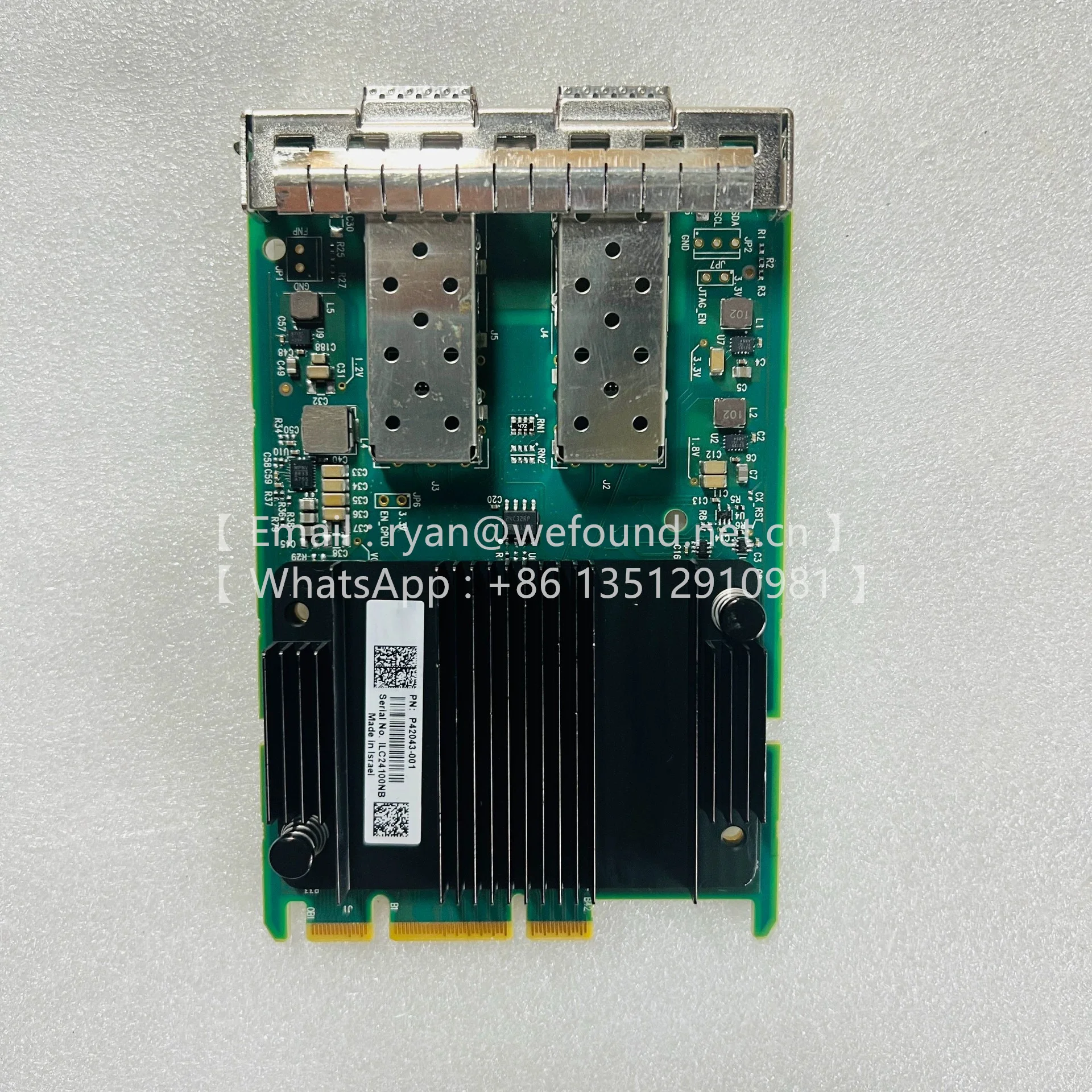 

P42041-B21 MCX631432AS-ADAI Ethernet 10/25 Гбит 2-портовый адаптер SFP28 OCP3