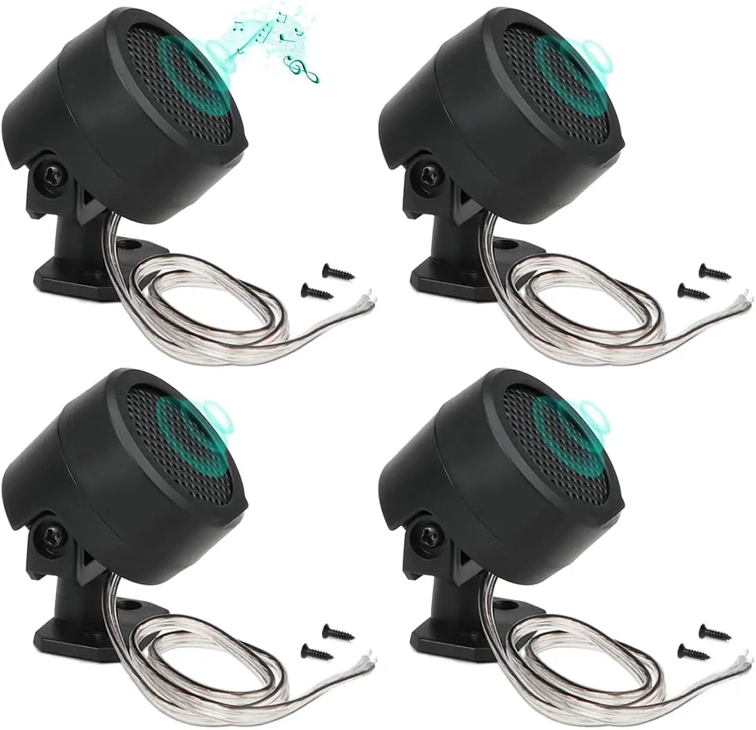 4 Pcs 500W Car Spea… - image