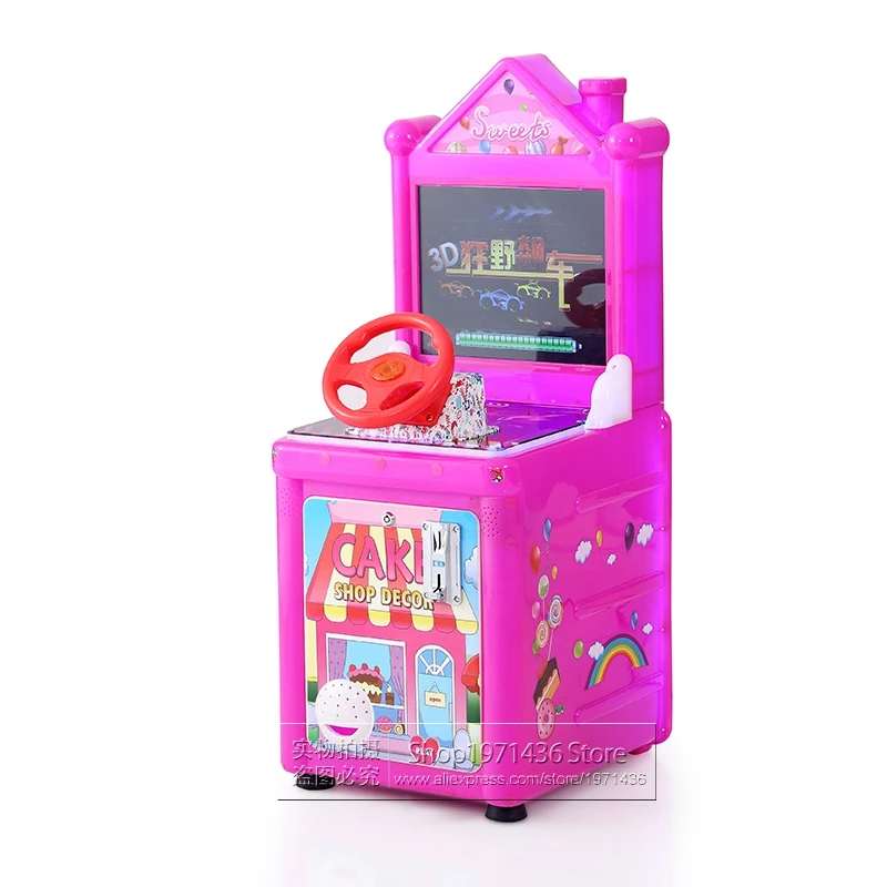 2022 Hot Sale Children Play Drive Car Racing Games Coin Operated Amusement Arcade Small Video Game Machine