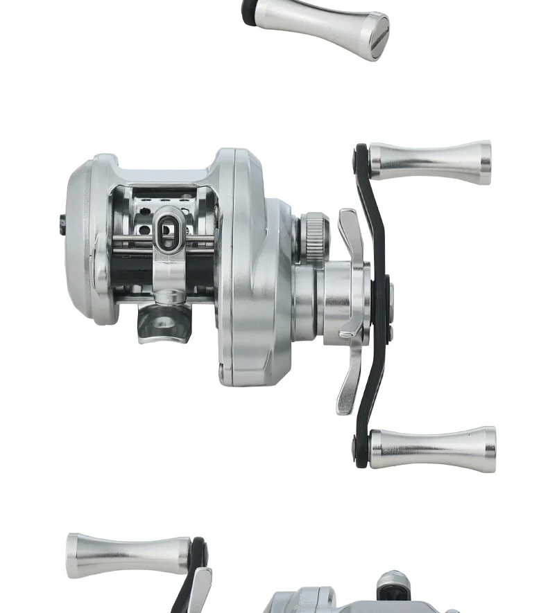 Lizard Fishing BOKI DC runde Baitcast-Rolle mit elektronischer Bremse, Micro-Casting, rostbeständig, Baitcast Angelrolle für Bäche – Detail 28