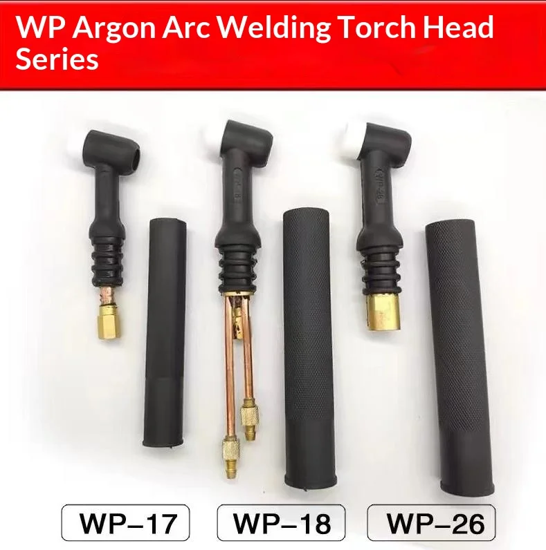 Hot WP9/17/18/26 WP9F/17F/18F/26F TIG Torch Body Argon Welding Torch Head WP26 Valve Flex Air Cooled Gas Tungsten Arc Welder
