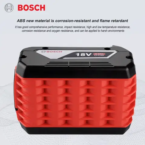 Bosch original 18V 6.0Ah lithium-ion rechargeable battery is suitable for Bosch electric tool BAT609 BAT609G BAT618 GBA18V80.