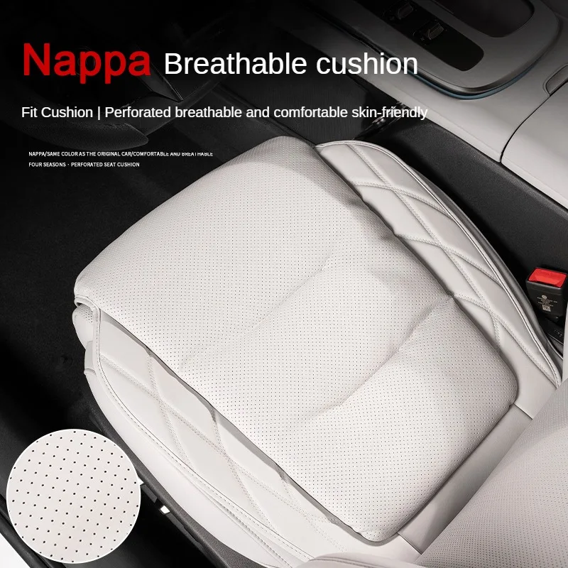 Coprisedile per Auto in pelle Nappa cuscino per sedile Auto morbido cuscino protettivo per sedia per Tesla Model 3 Model Y Model X accessori interni