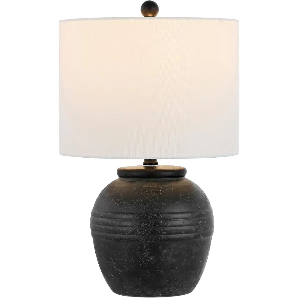 

20-inch Naturi Black LED Table Lamp with Included Bulb