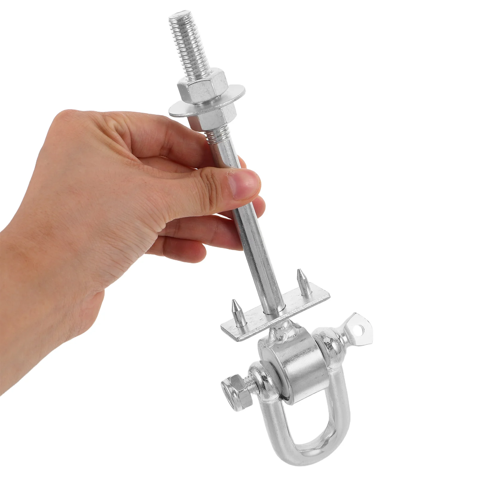 

Outdoor Swing Hooks High Load Capacity: Smooth Finish Safety Buckle for Hammock Swing Set Hanging Accessories Heavy Duty Mounts