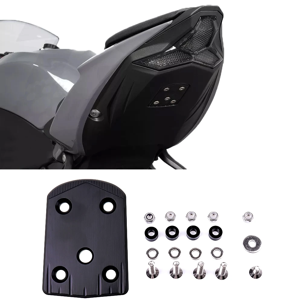 ZX-6R Tail Tidy für KAWASAKI ZX-6R 636 2024 2025 Tail Tidy Kennzeichenhalter ZX6R Race Cover Kit FENDER ELIMINATOR