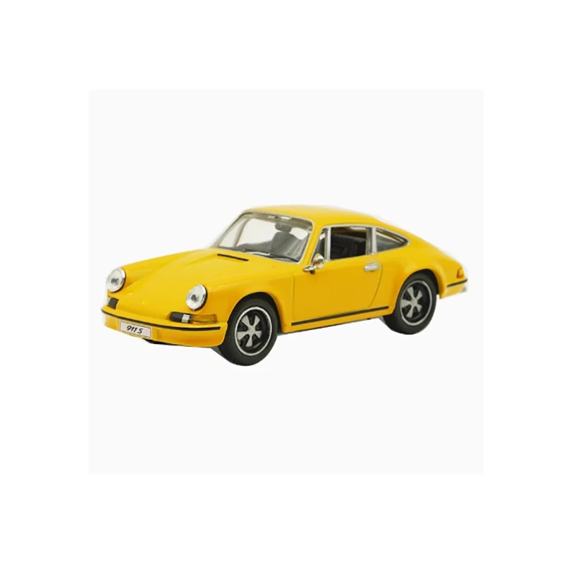 Diecast 1:43 Schaal 911 Coupe 2.4 1971 Legering Klassieke Auto Model Eindproduct Simulatie Speelgoed Collectie Ornament Statisch Model