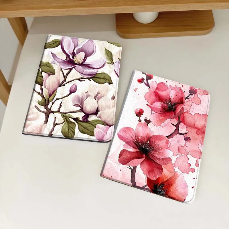 

Fashion Flower Art For Samsung Galaxy Tab S6 S8 S9 S10 Lite FE 10.4 11 Inch 2022 2024 Tablet Case