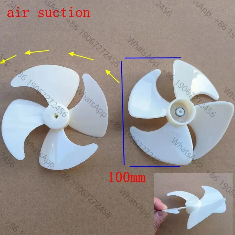 1pcs air suction for fridge cooling fan 100mm Fan blade for motor parts