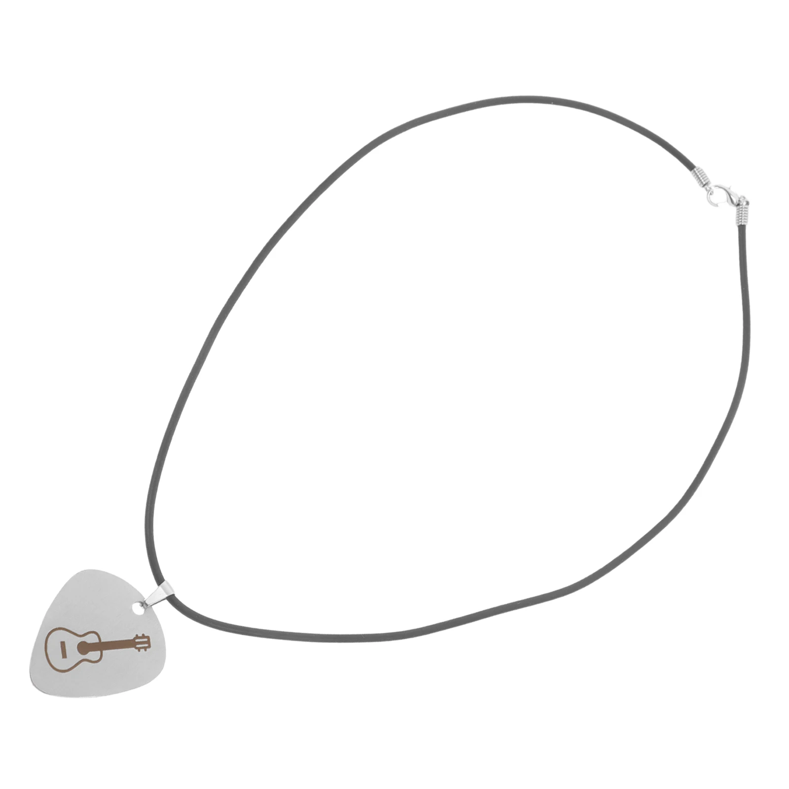 

Jewelry Guitar Pick Pendant Guitae Picks Necklace Lotus Holder Acoustic Accessories Silver Pendants Man