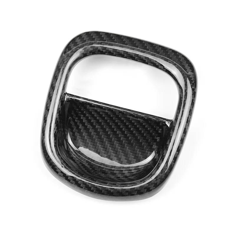 2014-2022 For Mini F56 F57 Seat Panel Handle Frame Genuine Carbon Fiber 3D Decoration Sticker