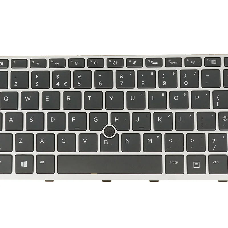 Imagem -02 - Teclado Portátil para hp Elitebook Reino Unido Russo Alemão Qwertz g5 g6 840 g5 g6 846 g5 g6 Zbook 14u g5 g6 Qwertz