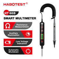 HABOTEST HT86B Digital Multimeter 12-300V AC DC Digital Voltage Detector Electrician Tools Pen Shaped Multimeter Voltmeter