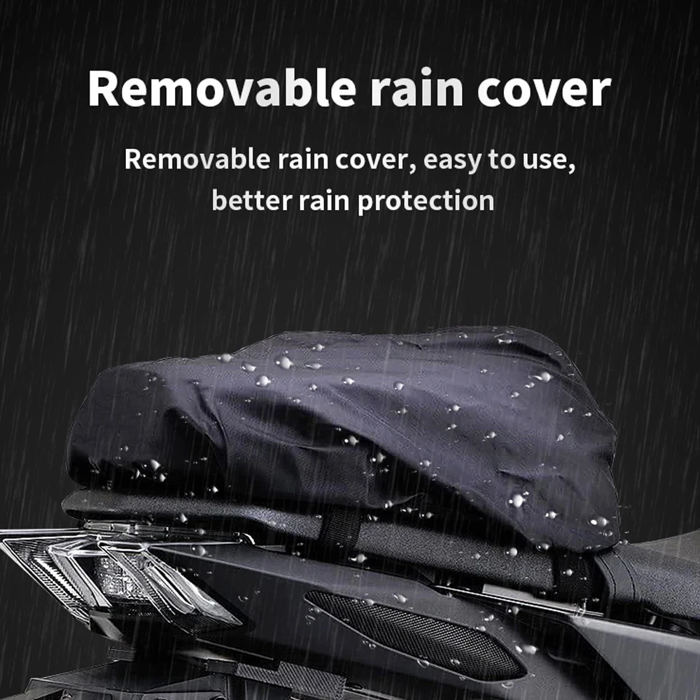 Mochila con bolsa trasera para motocicleta |   Bolsa impermeable para asiento trasero |   Para YAMAHA TRACER 900GT TDM 900 TENERE 700 FJR1300 YZF600R/1000R