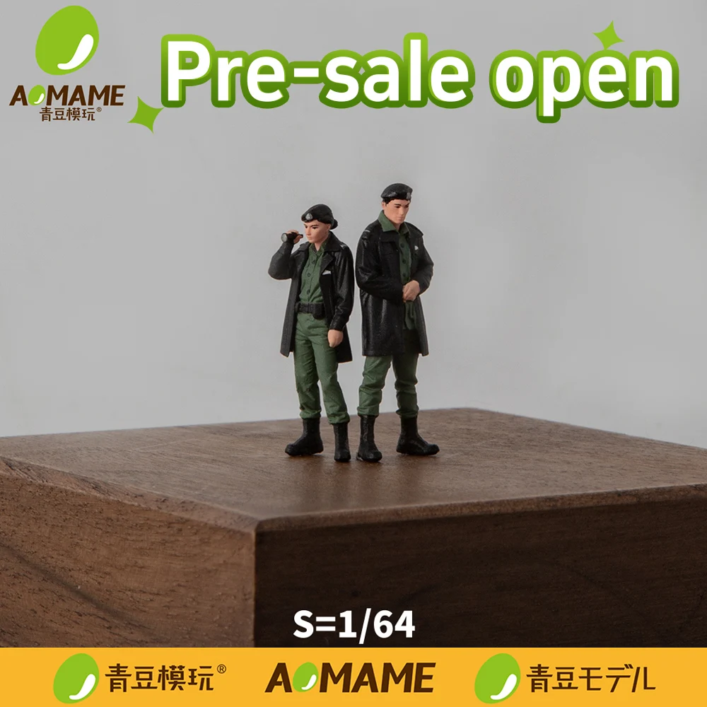 

Presale Kicarmod 1/64 Hong Kong Police PTU Resin Figure Set Miniature Scene Diorama Supplies For Model Car