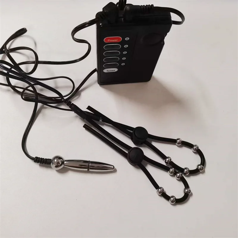 صدمة كهربائية الذكور خواتم الديك لعبة استثارة القضيب المعادن مجرى البول السبر قضيب الحصان العين تحفيز الاستمناء الجنس لعب للرجال