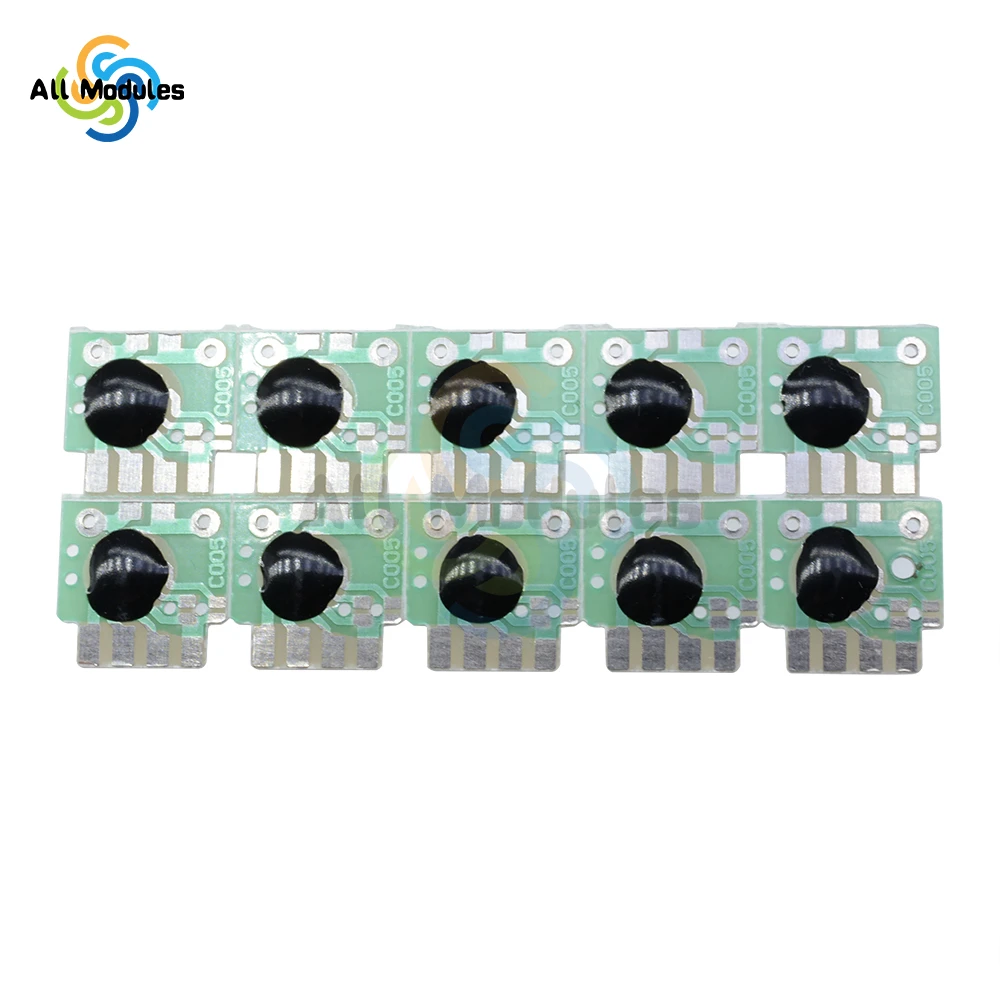 10PCS Multifunction Delay Trigger Timing Chip Module Timer IC Timing 2s - 1000h DC 5V Low Power Greeting Card Sound Module