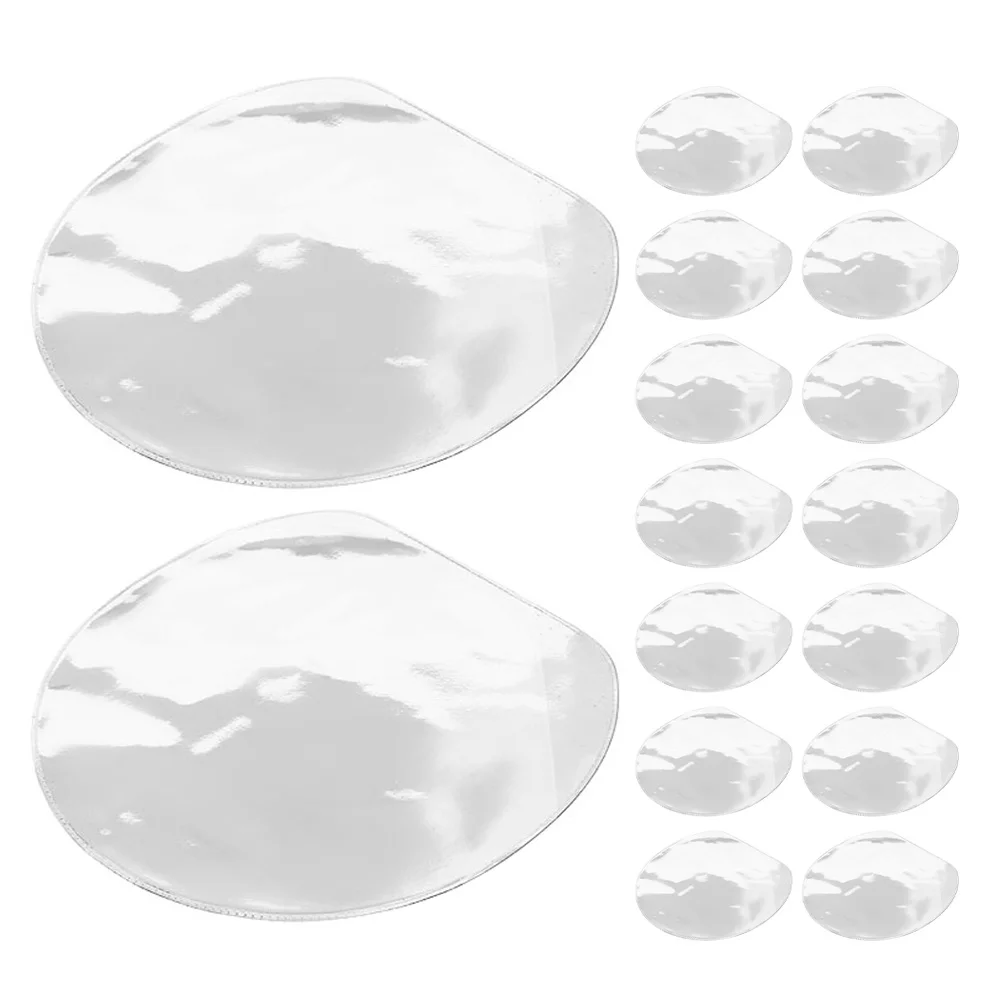 

16Pcs Table Tennis Paddle Protective Film Transparent Adhesive Racket Cover Easy to Apply Remove Resistant to Dirt Oil Wear