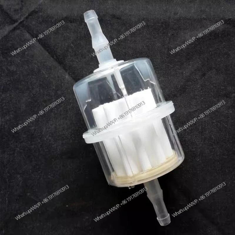 5pcs Plastic tube dust removal filter Flue gas analysis and processing instrument Front end filter