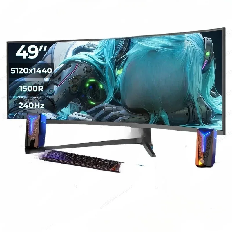 5K 1500R Curved Monitor 49