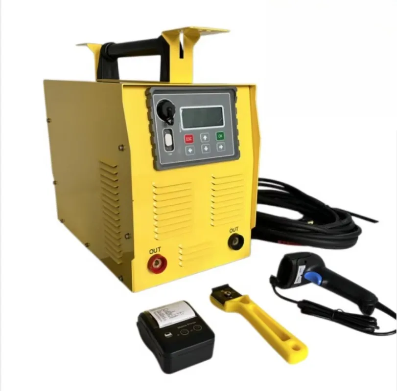 20-1000mm WDE1000   fusion welding machine 380V 40-65Hz 2 years warranty USB reading, multi-language operation