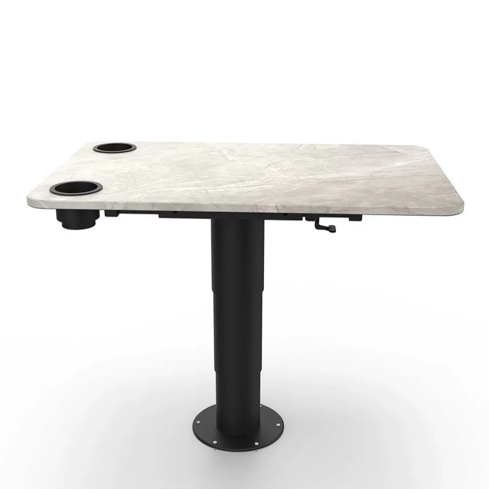 

RV desktop Transit Chase Iveco bed back camel trailer modification environmentally friendly solid wood table top table