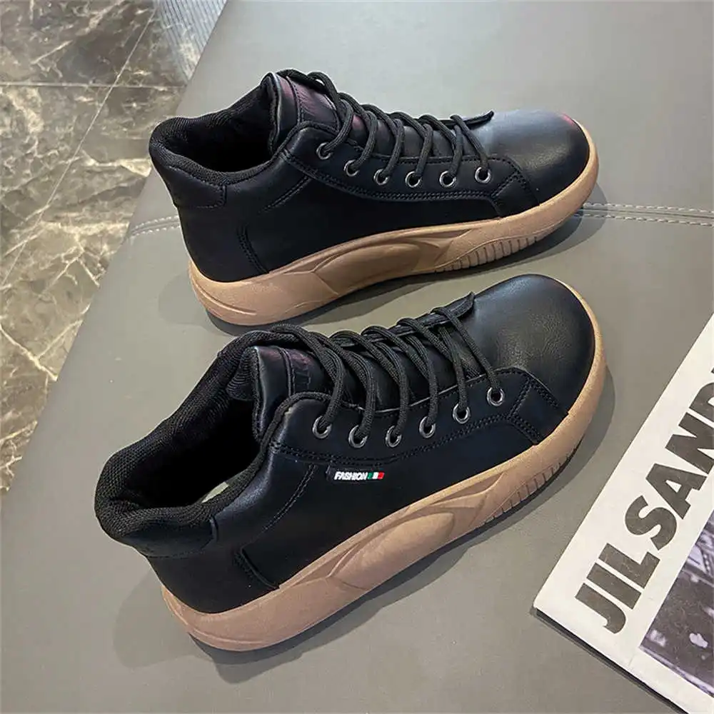 

Zimni Hightops Blue Shoes Woman Tennis Boots Black Women's Boot Sneakers Sports Unique Cute Choes Sapatos Boty Loffers