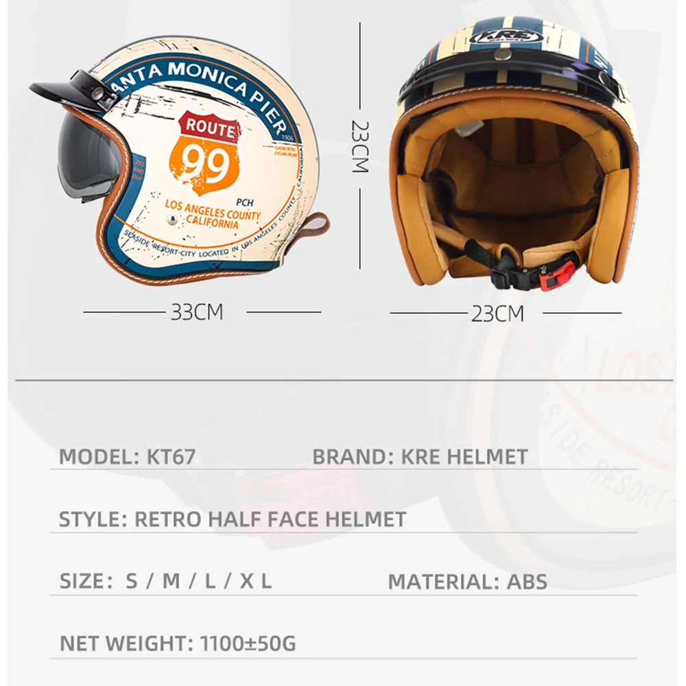 خوذة دراجة نارية ECE DOT شهادة موتو خوذة مفتوحة الوجه للرجال والنساء Capacete De Moto ABS المواد خوذة دراجة نارية