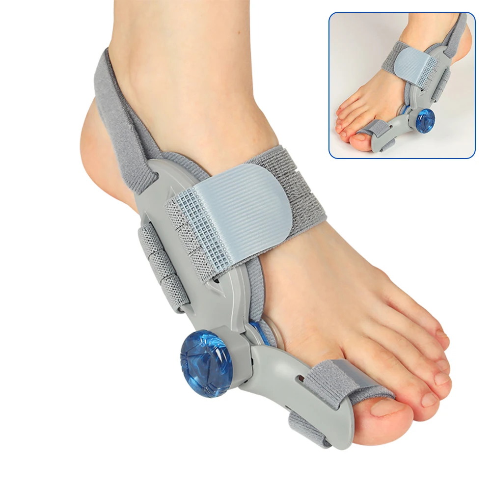 

Unisex Bunion Corrector Foot Hallux Valgus Braces Rotatable Toe Separator Straightener Adjustable Finger Toe Corrector Foot Care