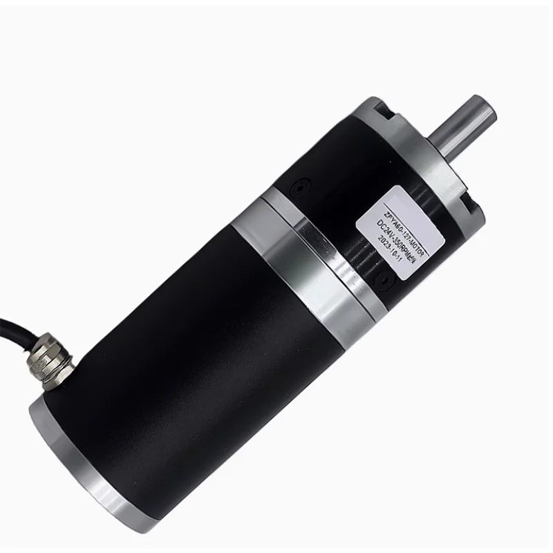 60mm 24V waterproof dustproof IP68 planetary reduction DC motor high load torque 245kg 18-1660rpm speed for underwater working