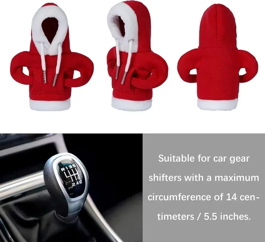 2024New Car Gearbox Hoodie New Year  Car Decorating Xmas Gear Rod Hood Tee Car Shift Speed Lever Sweatshirt Gear Stick Hoodie