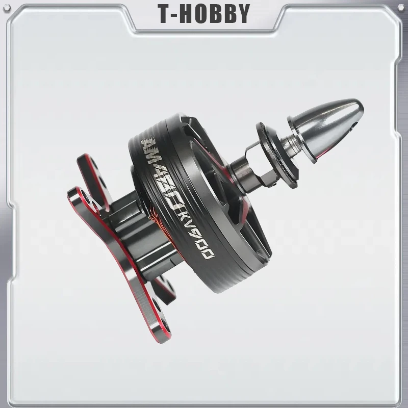 T-HOBBY AM480 Brushless Motor KV600 KV650 KV900 For RC Rigid Wing Aircraft Drone