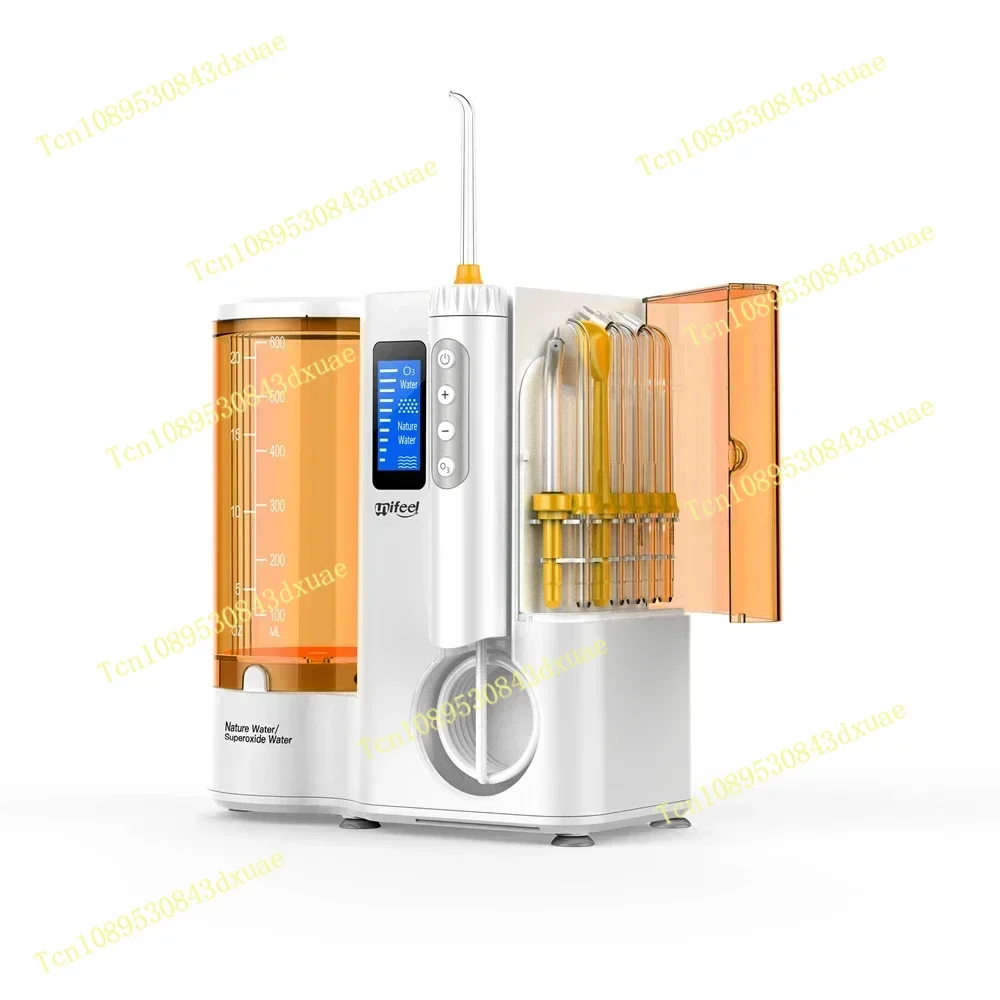 

Dongguan Visual multi function high pressure Flosser Floss Deloss Small Pink Counter Top Plug In Water Flosser
