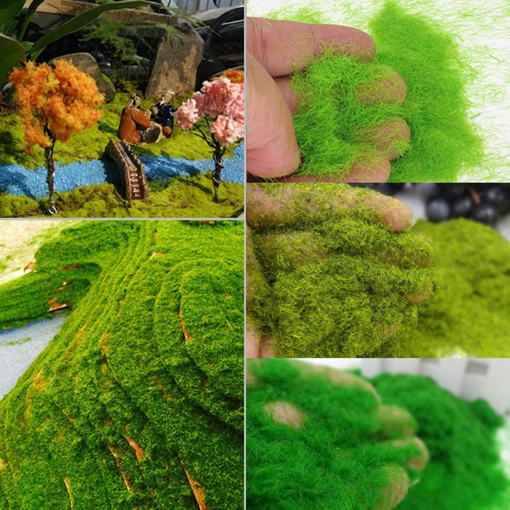 

Artificial Grass Powder Sandbox Game Craft Decor Micro Landscape Decoration Home Garden DIY Accessories Building Model Material