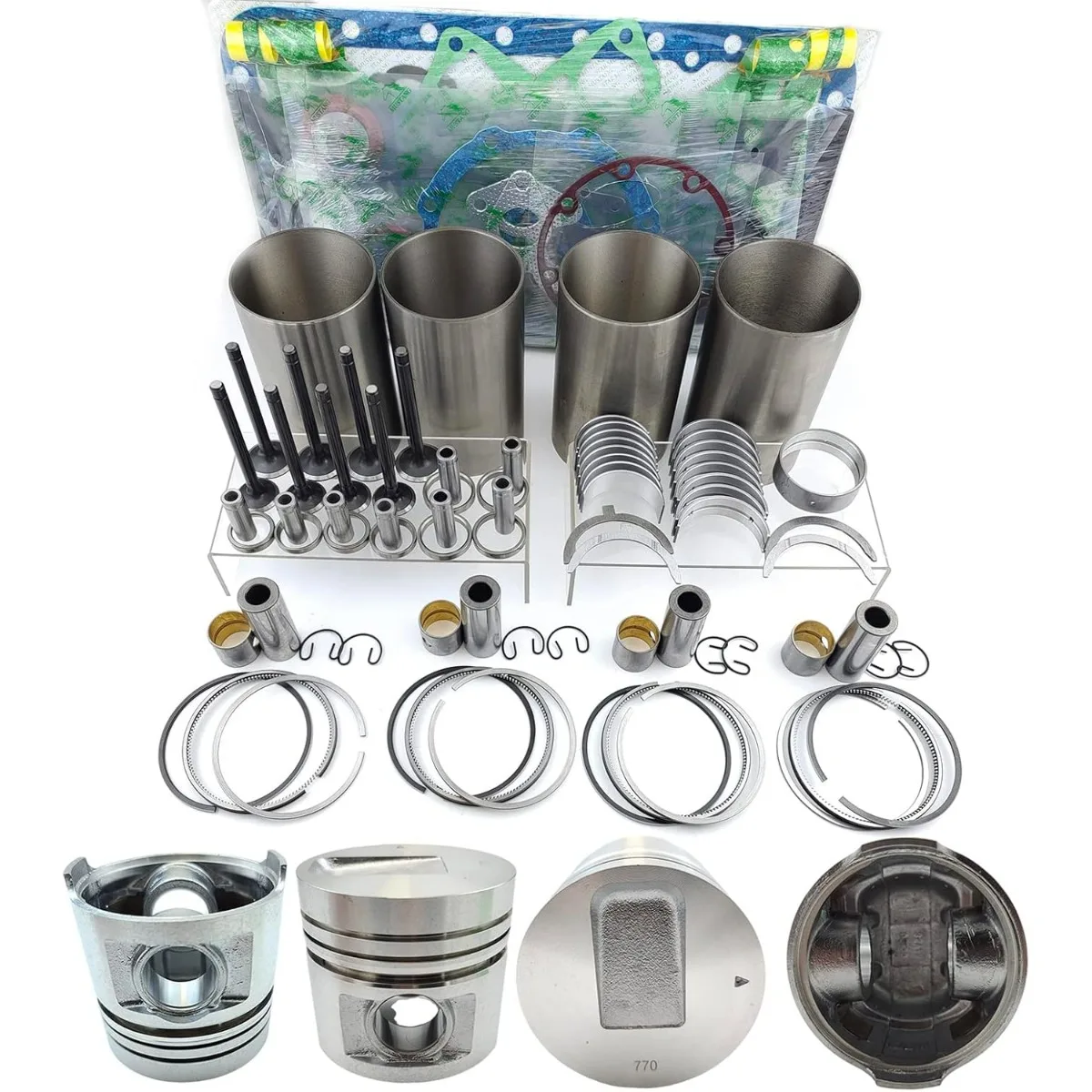 

S4S Engine Overhaul Rebuild Kit For Mitsubishi S4S S4SD S4S-IDI S4S-51FL Engine MGP45SE MGP45E Generator F18B F18C Forklifts
