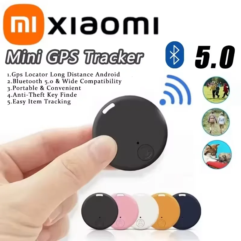 

XIAOMI MIJIA 5,0 GPS трекер Bluetooth Air Tag устройство против потери домашнее животное детская сумка кошелек отслеживание IOS Android умный искатель локатор
