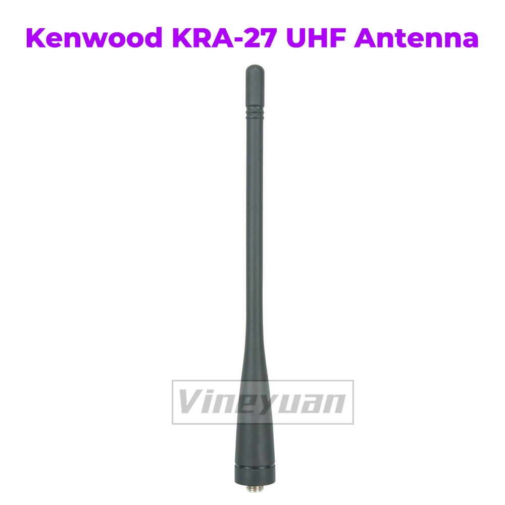 Kenwood UHF 400-470 MHz Antena para Kenwood KRA27 TK3160 TK3170 TK3173 TK3180 TK3300 TK5310 TK3206 TK3207 Antena Helicoidal