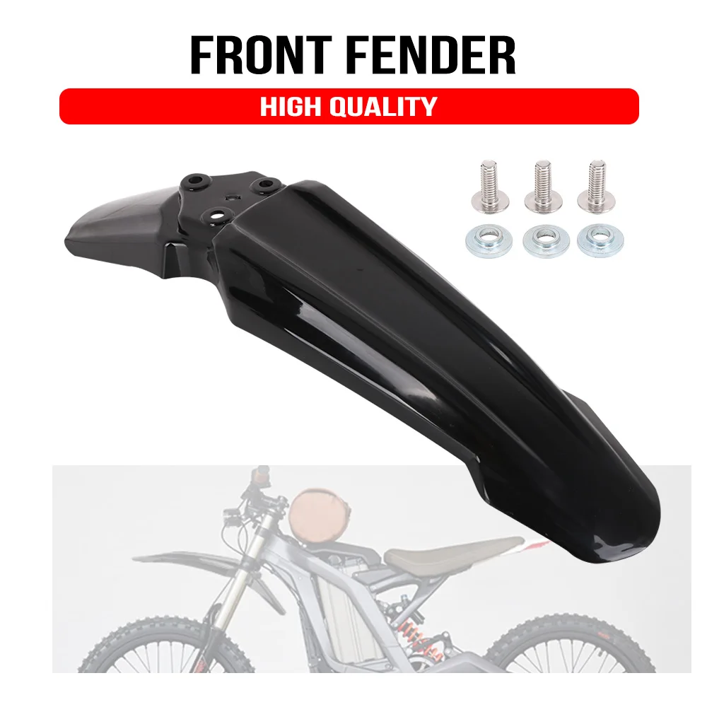 

Motorcycles Front Tail Fender Plastic For SURRON Modified Extended Longer Electric Dirt Bike E-bikes Motorcycles Accessories