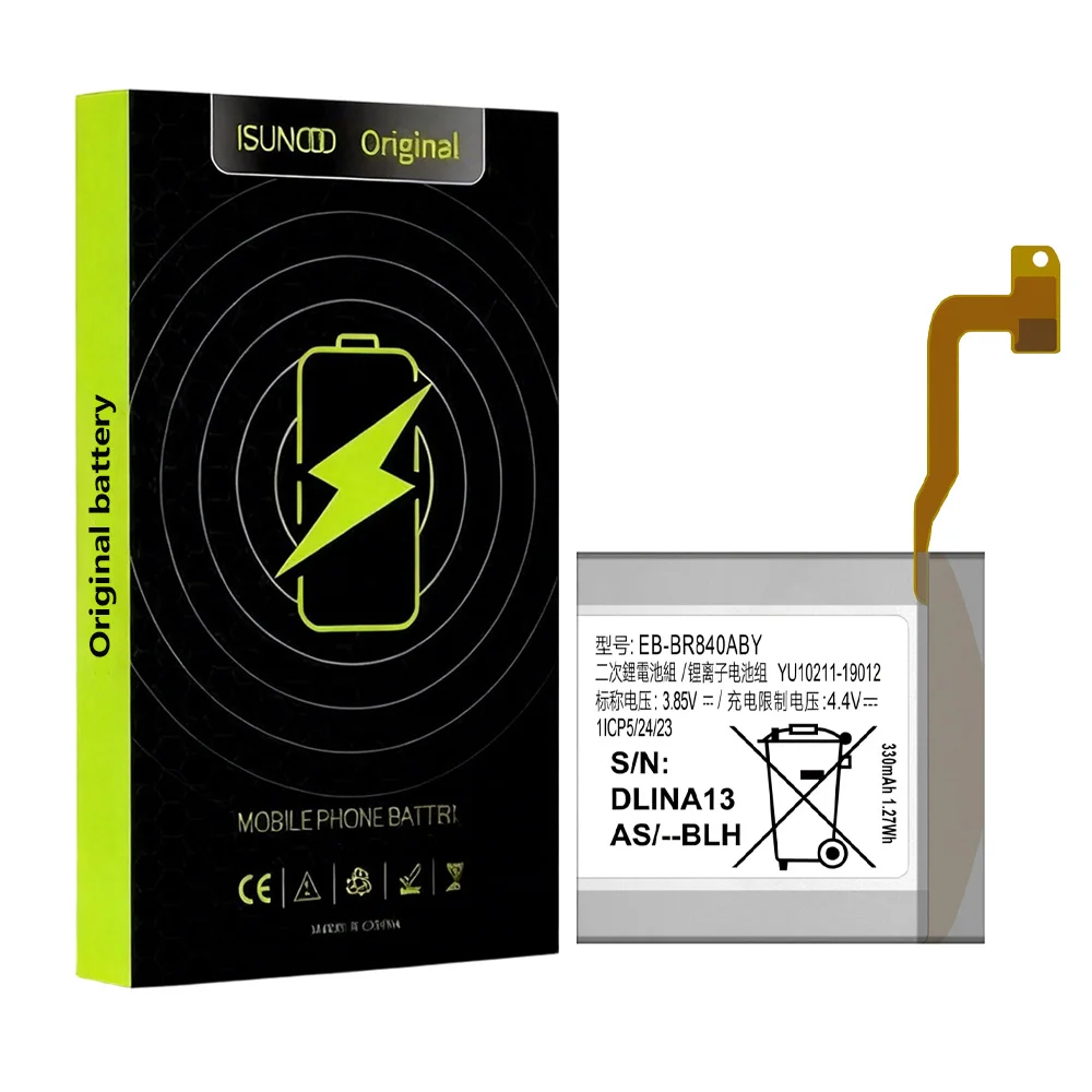 2026 YEARS  100% High Quality EB-BR840ABY Battery For Samsung Galaxy Watch 3 45MM SM-R840 R845 SM-R845F Smart Watc+Free Tools
