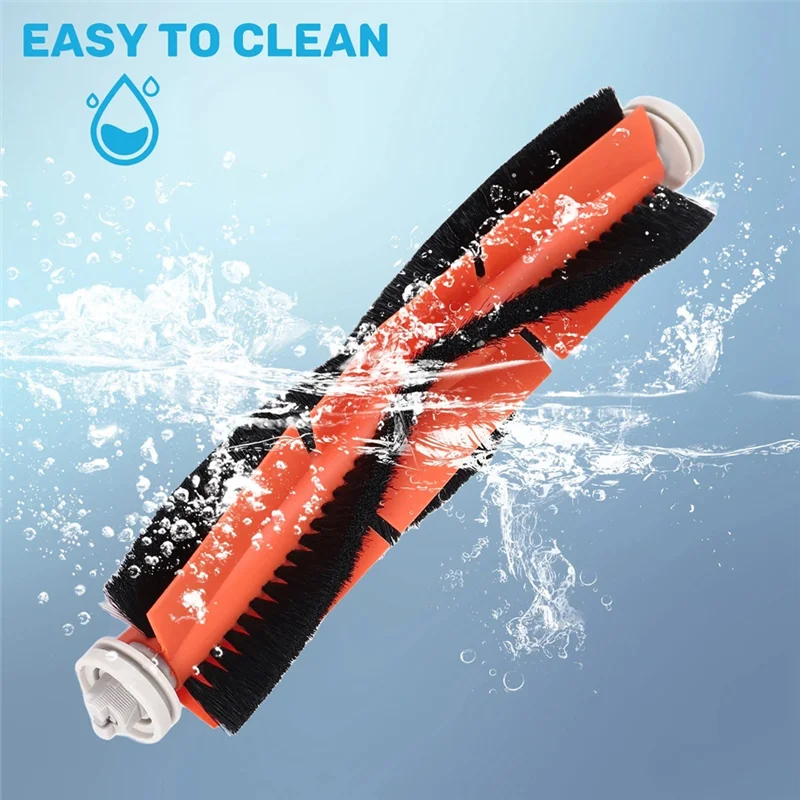 AT28-pour Xiaomi Robot aspirateur 1/1S SDJQR01RR SDJQR02RR SDJQR03RR Roborock S502-00 S5 Max S6 remplacement de filtre à brosse latérale