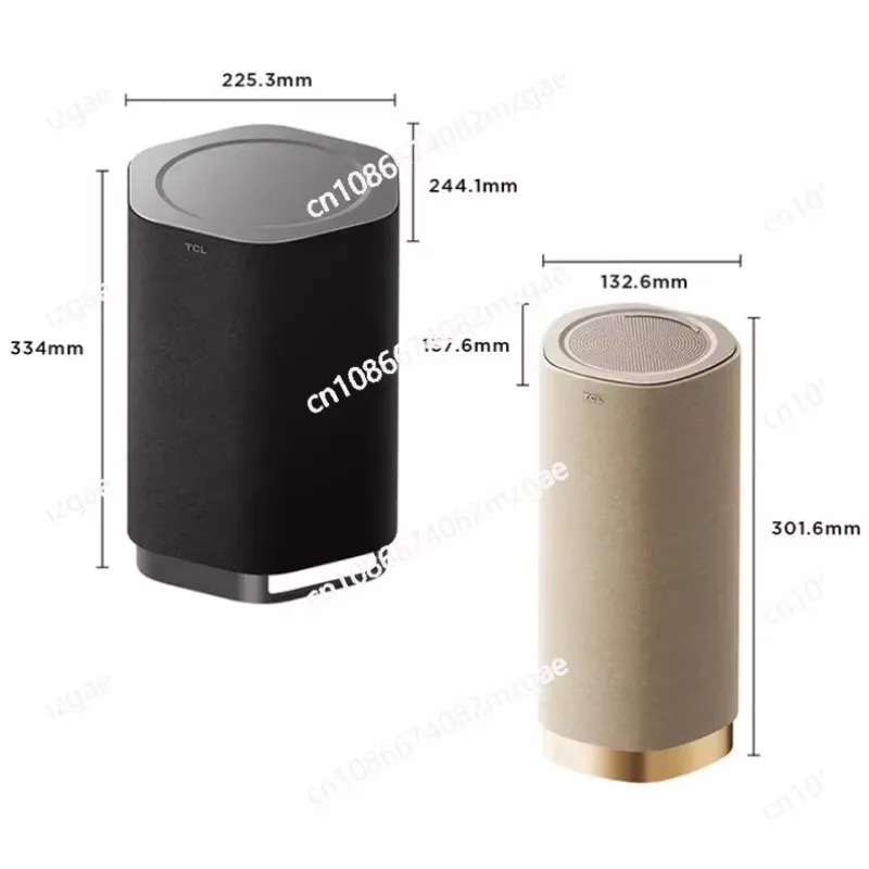 Vertical cylindrical wireless speaker 130W super subwoofer TV ensemble with no sound combination Bluetooth