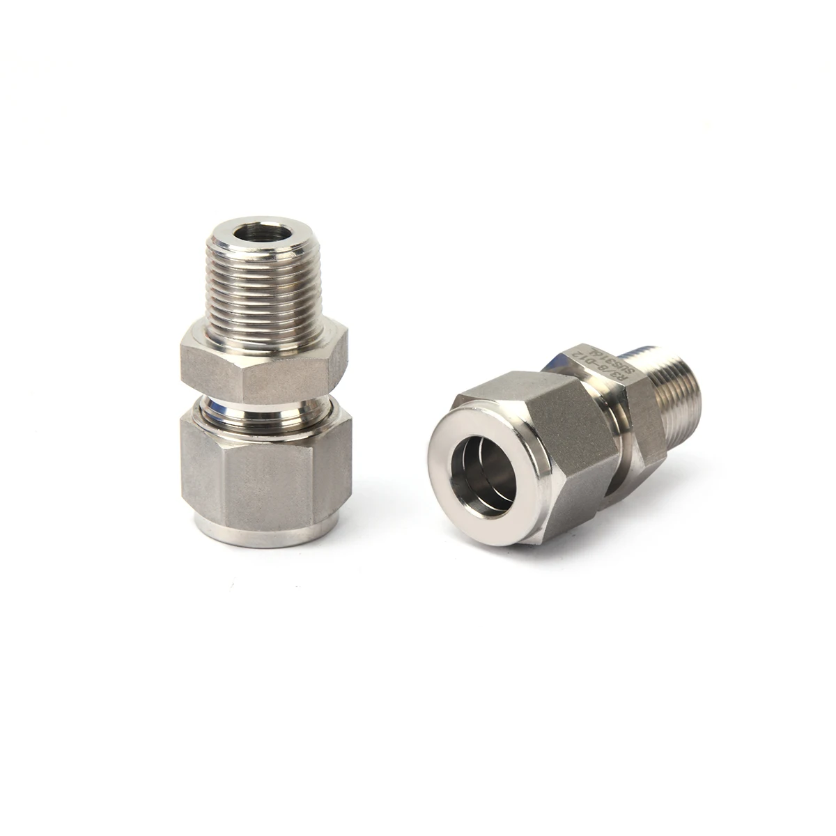 

Male Straight SS316 Compression Fittings Adaptor Male Tube Fitting Straight Joint