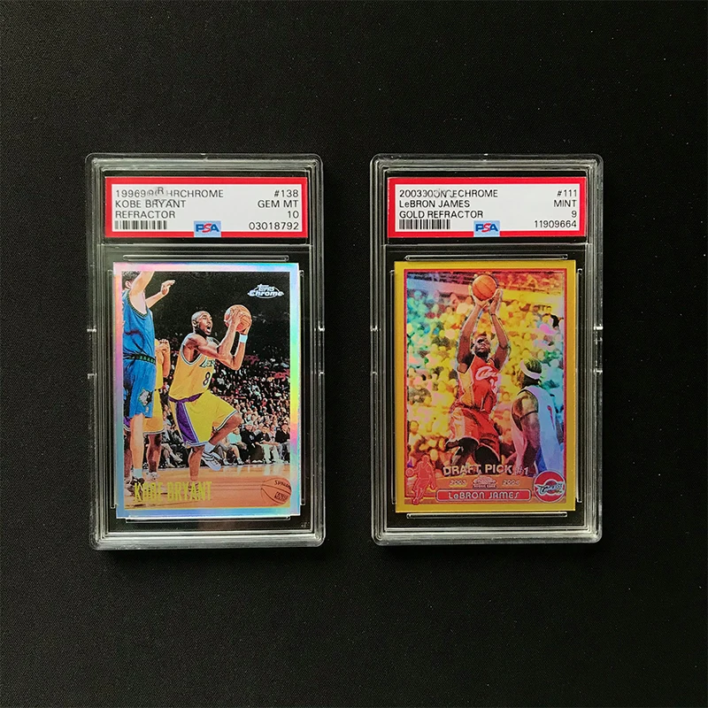 Cartão Star Card Lakers Kobe Bryant Cavaliers James, Cartão Refracionado RC Original, Réplica Feita à Mão, Cartão de Avaliação, Colecionáveis, Presente