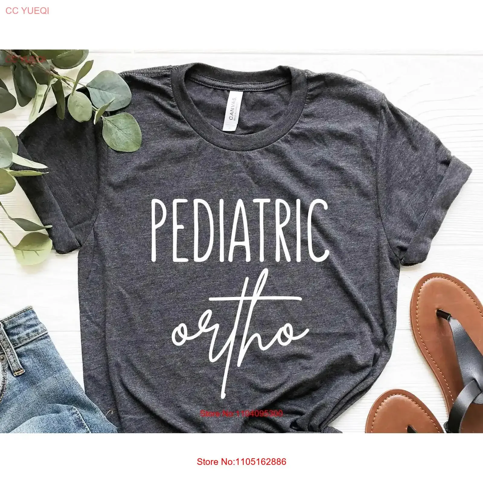Pediatric Ortho shirt Orthopedics Orthopedic Specialist T Orthopedist s PEDS PED vintage Washed graphic Top For Everyday Wear