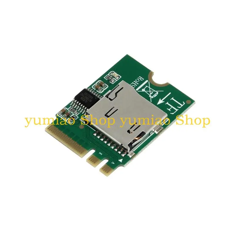 

587B M.2 A/E TF Hot Swapping Adapter Instantly Device Replacement Toolless Design Enhances Heat Resistance ABS