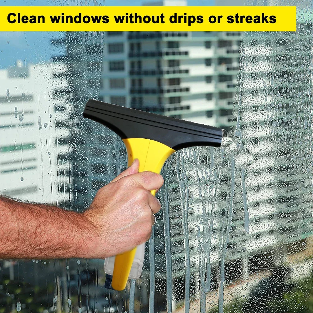 Handheld Window Cleaner Glass Washer Fully Automatic Portable Cleaner Suitable For Shower Mirror Glass and Countertop