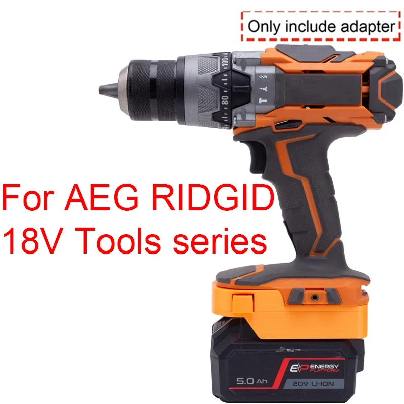 AEG RIDGID용 어댑터/컨버터, 18V 리튬 이온 공구 컨버전, SKIL 20V 리튬 이온 배터리 어댑터, 전동 공구 액세서리