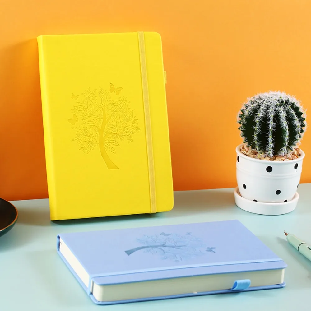 Personalized A5 Notebook 150 sheets Horizontal Line PU Leather Notebook With straps Thickened Pages Office Notebook Travel