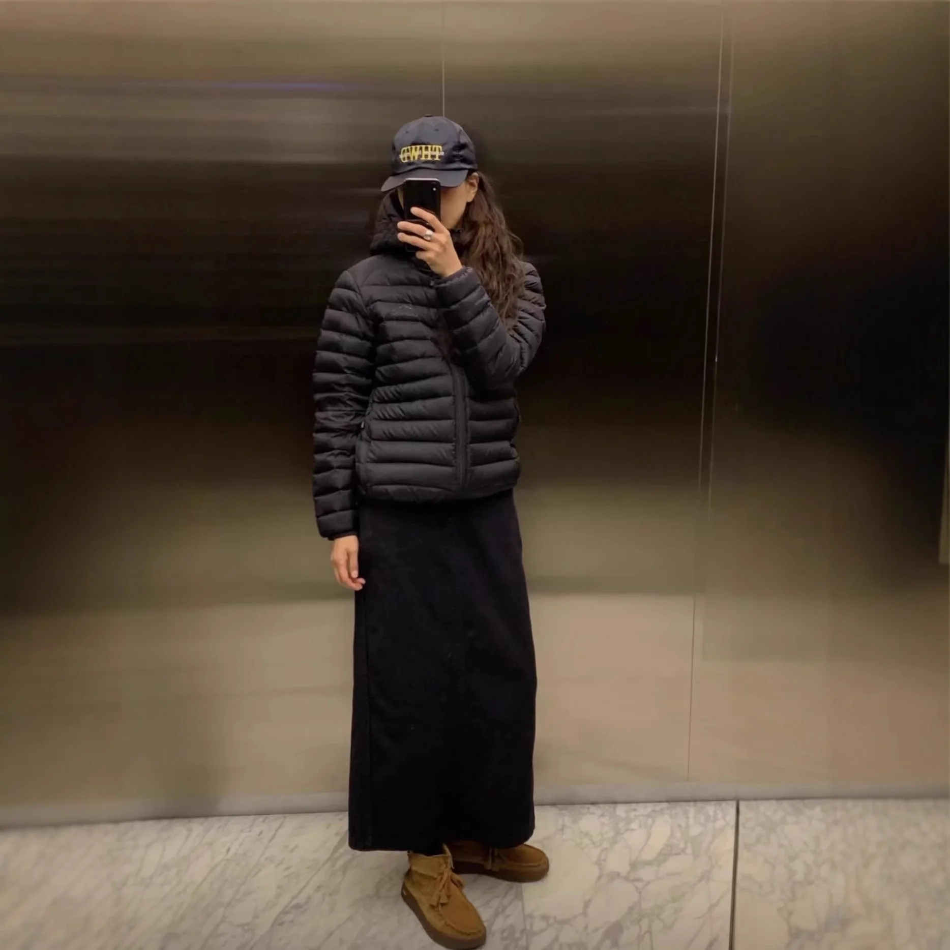 Jaet en duvet pour femmes, décontracté, léger, plume géoapique, loisirs de plein air, marque Duling, tissu en Nylon chaud mi-long