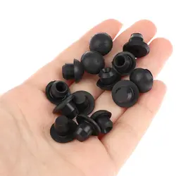 20Pcs Black Floor Jack Plugs Oil Filler Rubber Hydraulic Bung 12*9mm/14*8.5mm